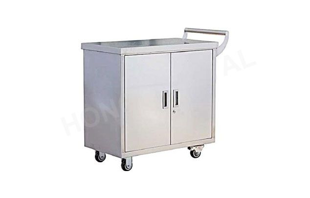不锈钢工具柜推车 规格：1000X500